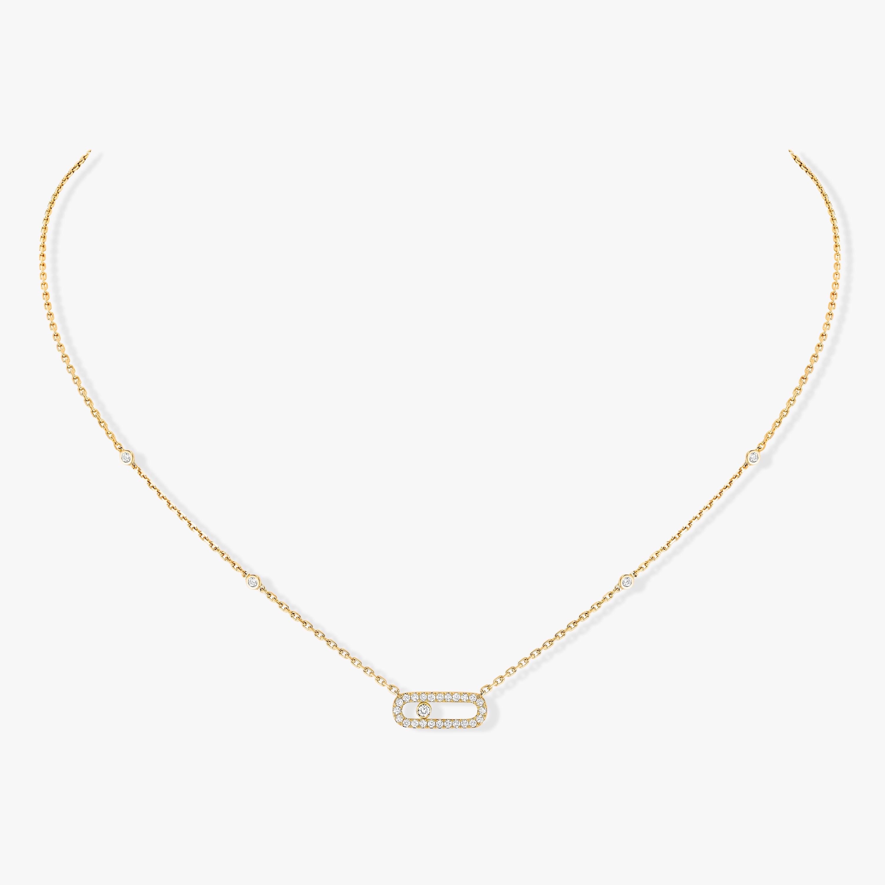 Messika Cheap Diamond Choker Lo Smeraldo MESSIKA Yellow Gold
