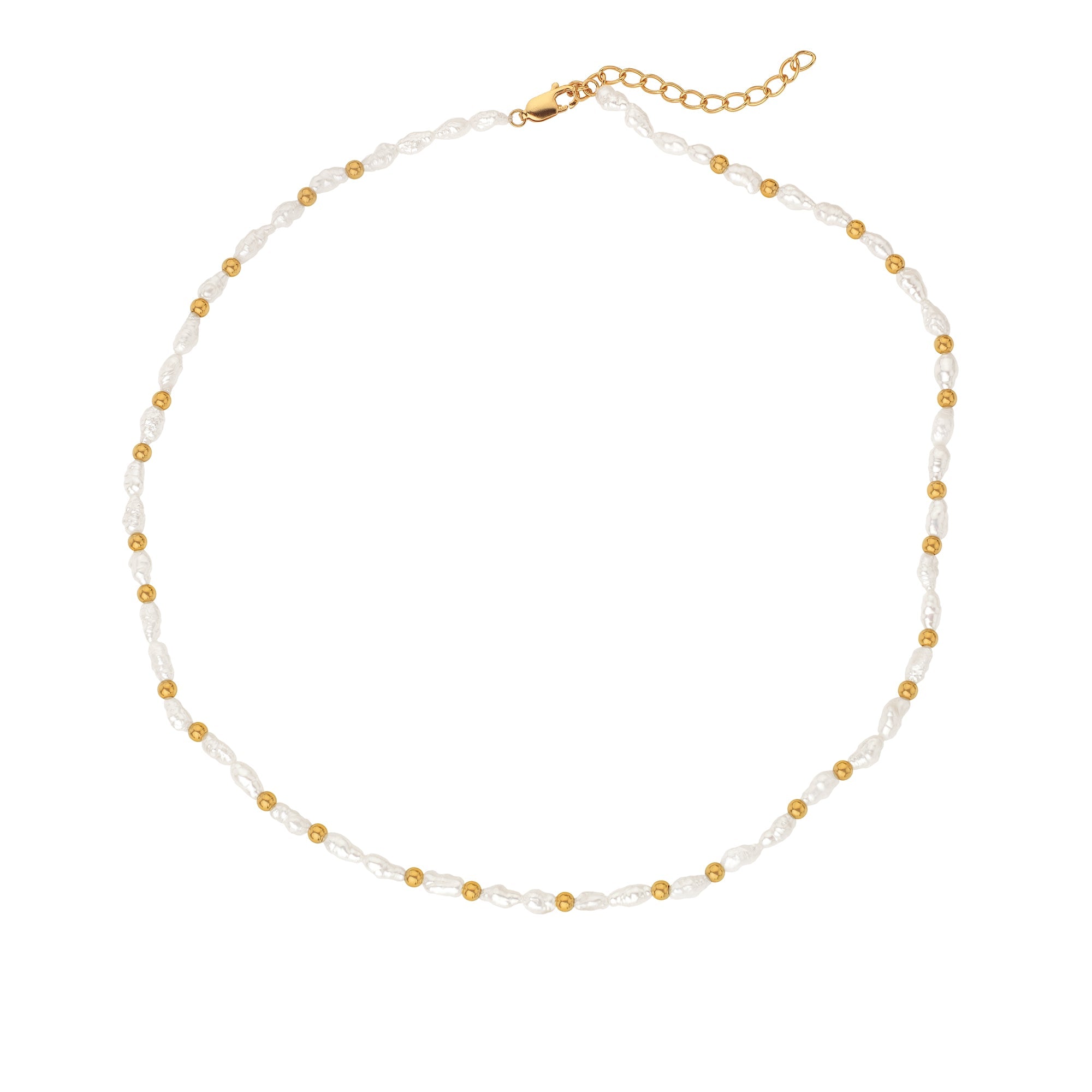 Hot Diamonds x Jac Jossa Calm Gold Plated Sterling Silver Pearl