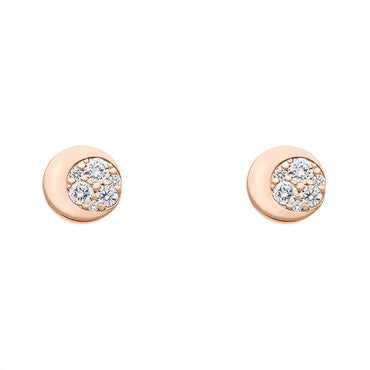Pasquale Bruni Luce 18ct Rose Gold 0.35ct Diamond Stud Earrings
