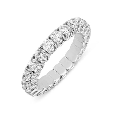 Picchiotti Xpandable 18ct White Gold 2.47ct Diamond Eternity Ring, RD60