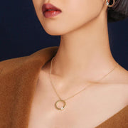 Roberto Coin Love in Verona 18ct Rose Gold Diamond Pendant Necklace ADR888CL2036 R