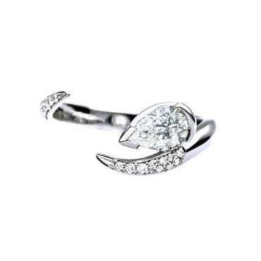 Shaun Leane Entwined Platinum 0.60ct Diamond Ariana Eternity Ring, EN012.PLWHRZ.