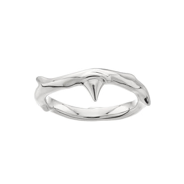 Shaun Leane Rose Thorn Sterling Silver Ring, RT001.SSNARZ.