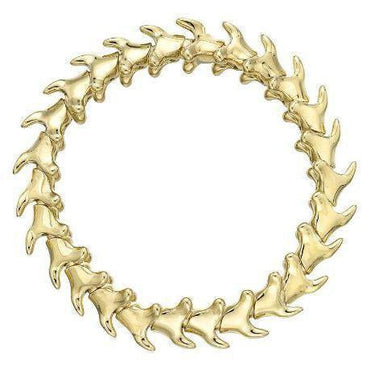 Shaun Leane Serpent Trace Yellow Gold Vermeil Wide Bracelet, ST014.YVNABZ.