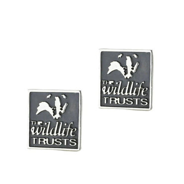Wild Life Trust Collection Sterling Silver Badger Cufflinks CL503