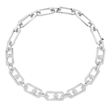 Messika So Move 18ct White Gold 8.22ct Diamond Necklace 13079/WG