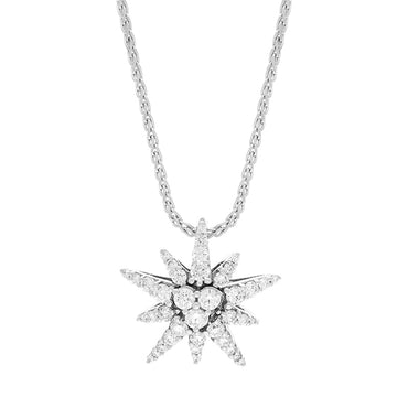 Picchiotti 18ct White Gold 0.76ct Diamond Star Necklace, PCH-095