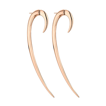 Shaun Leane Hook Rose Gold Vermeil Size 3 Earrings, HT036.RVNAEOS